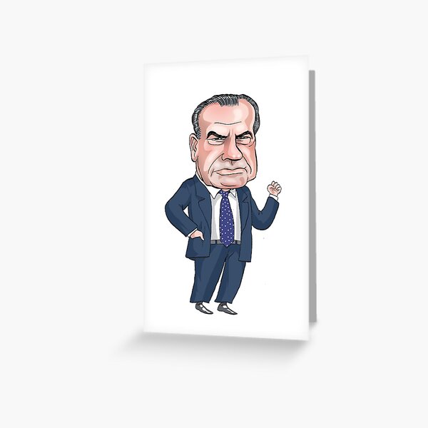 President Richard Nixon Greeting Card