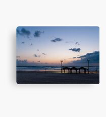 Sea shore Tel Aviv Canvas Print