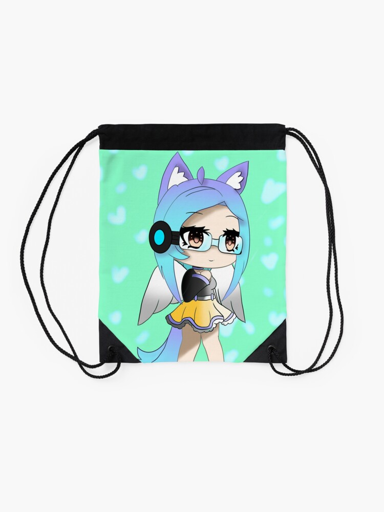 Ocean in Gacha Life Drawstring Bag for Sale by Minisheldon