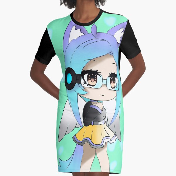 Ocean in Gacha Life Graphic T-Shirt Dress for Sale by Minisheldon
