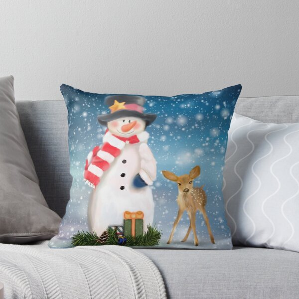 Item preview, Snowman and Reindeer designed and sold by MaryTimman.