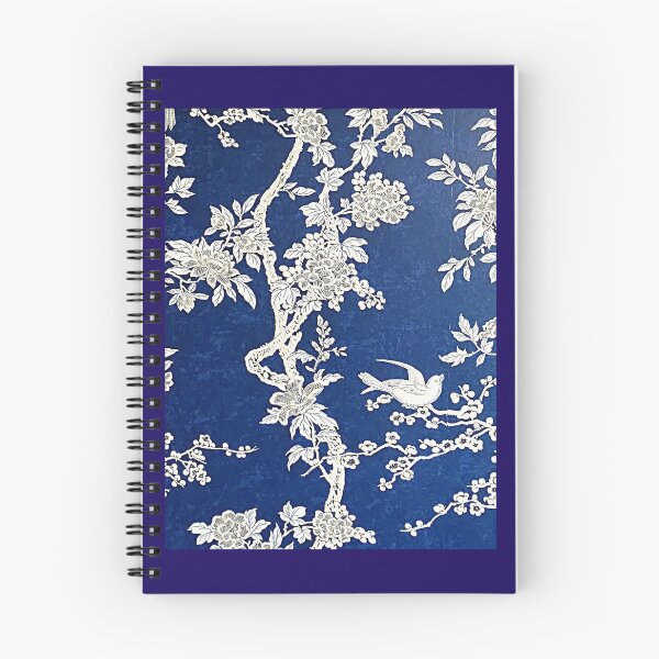 Artikelvorschau, Blauer Damast-Druck entworfen und verkauft von Artsy57.