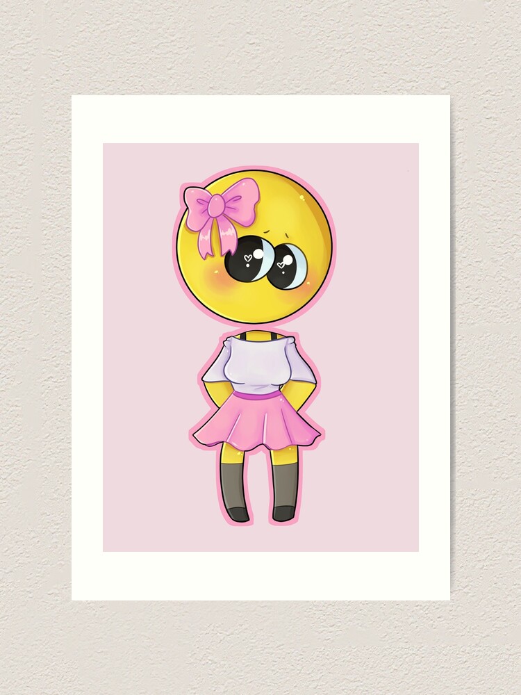 "cursed meme emoji girl" Art Print for Sale by WertyedGav | Redbubble