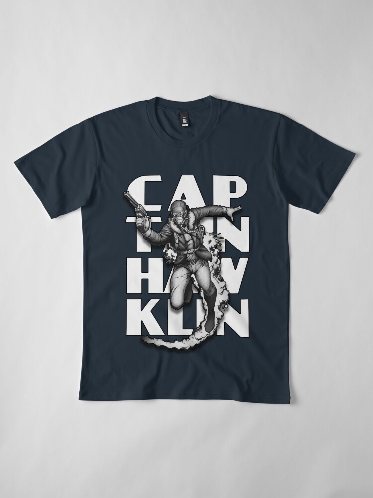 Alternate view of Captain Hawklin Premium T-Shirt