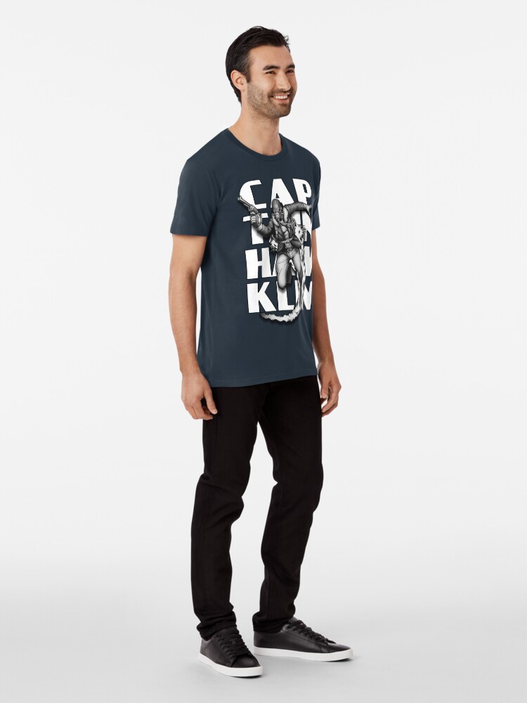 Alternate view of Captain Hawklin Premium T-Shirt