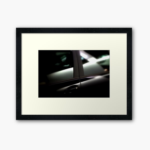 Black&White C Framed Art Print