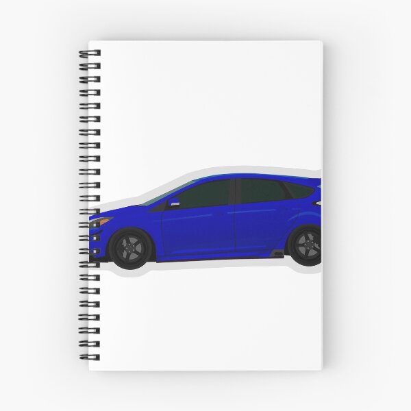 Item preview, Blue Ford Focus ST designed and sold by MinimalVehicle.