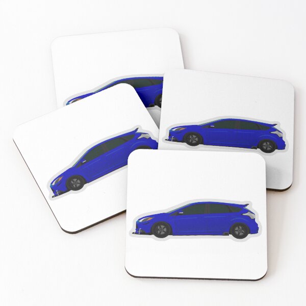 Item preview, Blue Ford Focus ST designed and sold by MinimalVehicle.