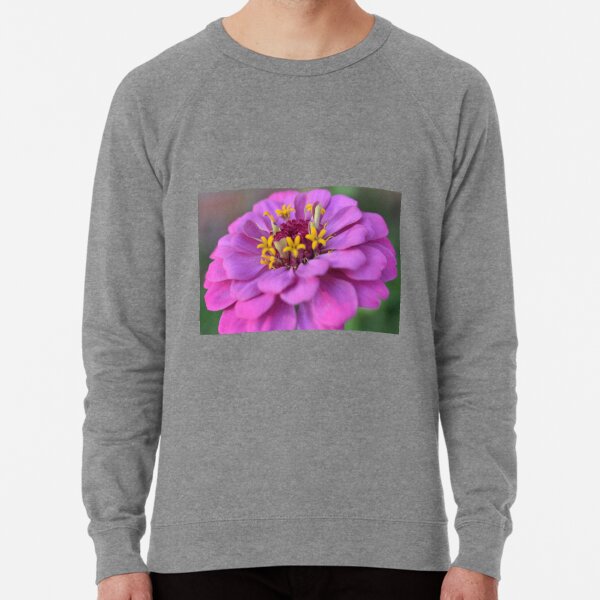 Pink Zinnia Lightweight Sweatshirt
