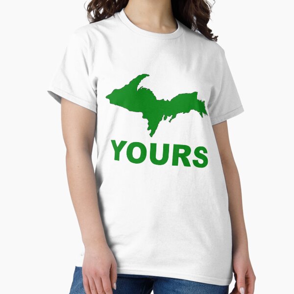Vista previa del artículo con la obra «Upper Peninsula Michigan UP Yours», diseñado y vendido por Jayrobs.