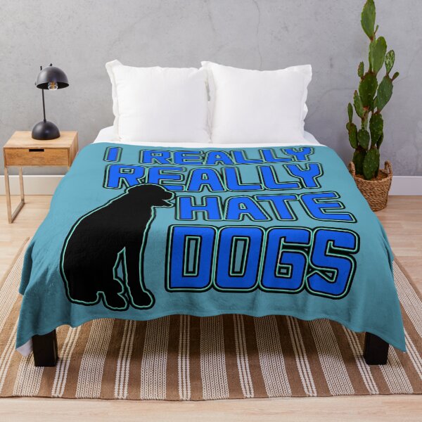 Item preview, I REALLY REALLY HATE DOGS -Dog Allergy Design designed and sold by Iskybibblle.