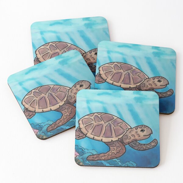 Item preview, Hawksbill Sea Turtle designed and sold by vicwooart.