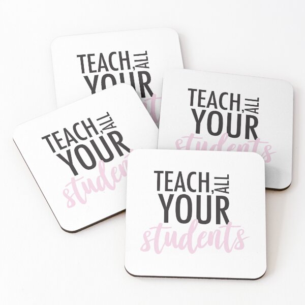 Item preview, Teach All Your Students (Pink) designed and sold by kendylrickard.