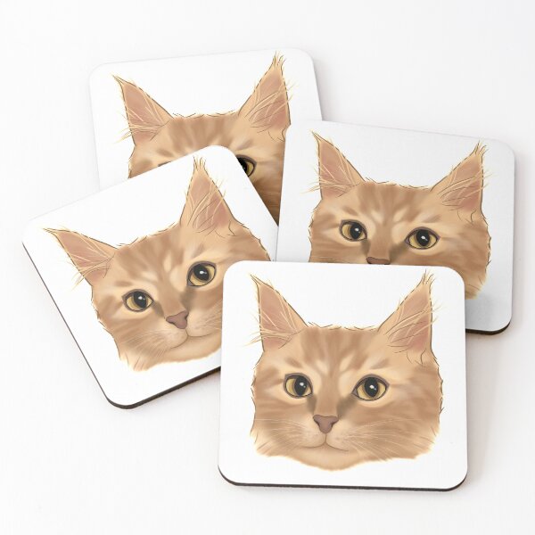 Item preview, Orange Tabby Cat Portrait designed and sold by caitlinshea24.
