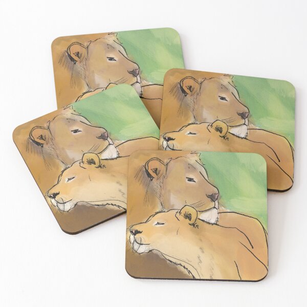 Item preview, Lions of Strength  designed and sold by vicwooart.