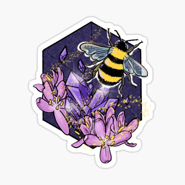 Item preview, Honeybee Magic designed and sold by Strange Familiar Art & Design.