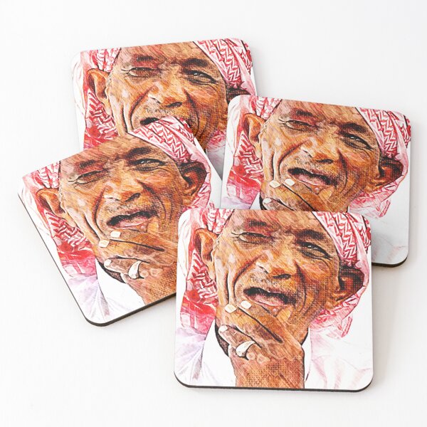 Item preview, “Nubian Man”| Aswan, Egypt designed and sold by LiseHoltArt.