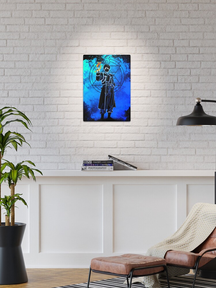 Thumbnail 1 of 4, Metal Print, Flame Alchemist Soul designed and sold by Donnie Art.