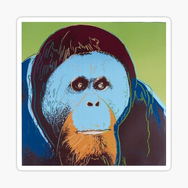 Item preview, Orangutan by Andy Warhol designed and sold by Peace,Love & Art.