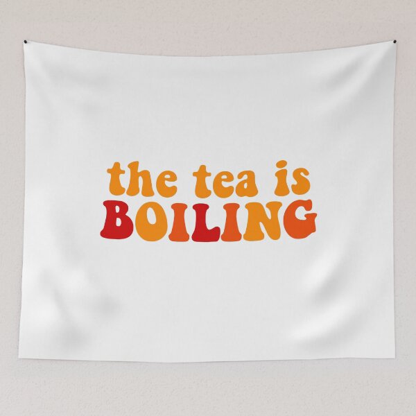 Item preview, The Tea is Boiling designed and sold by Nicole Rogge.
