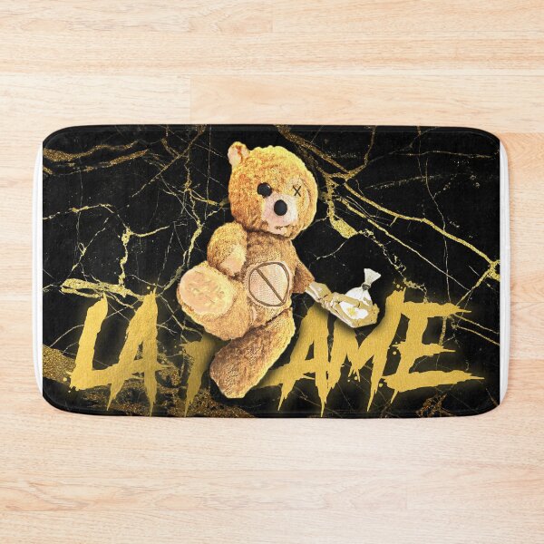 Item preview, La Flame Teddy Bear Black and Gold designed and sold by Hays Graphics.
