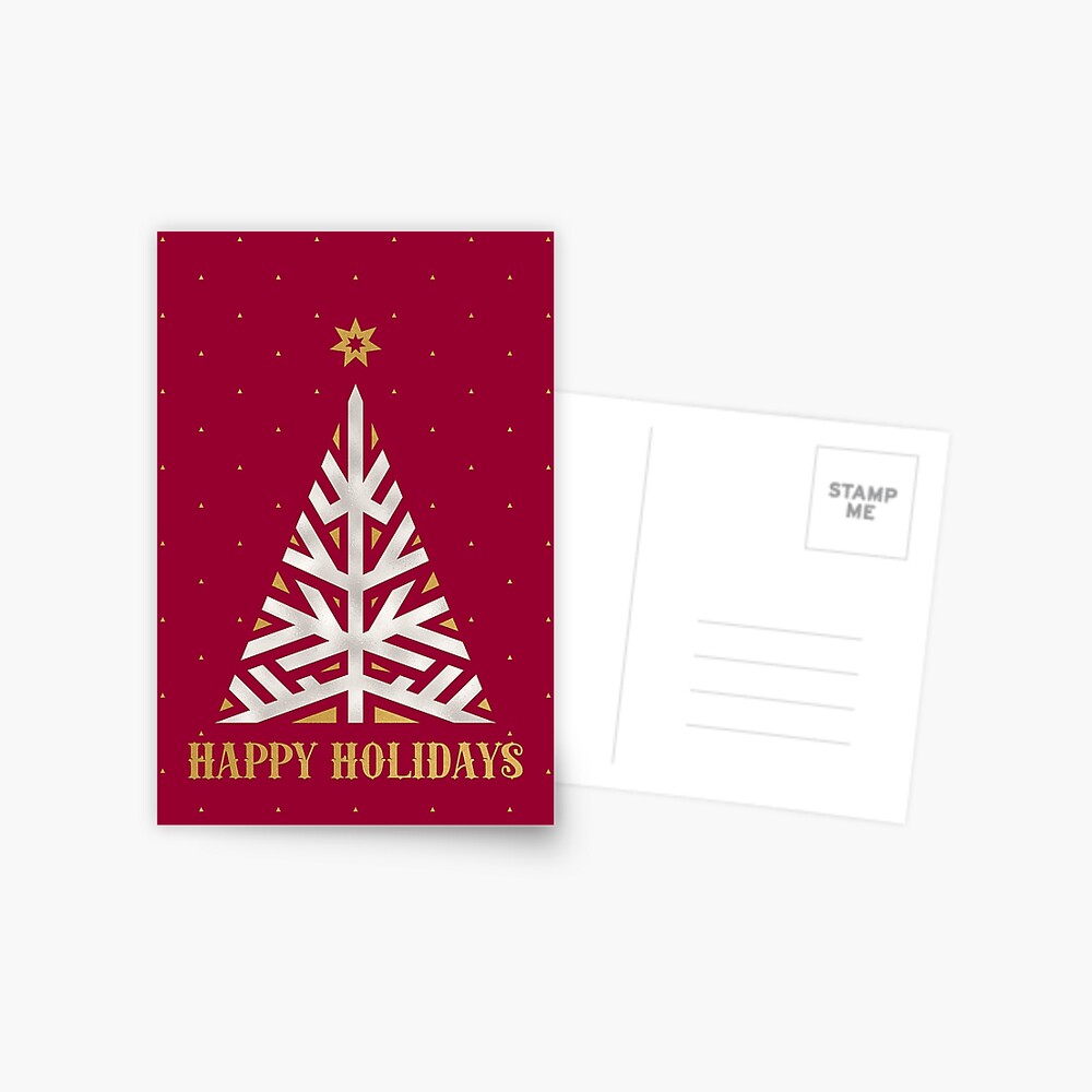 Happy Holidays Postcard