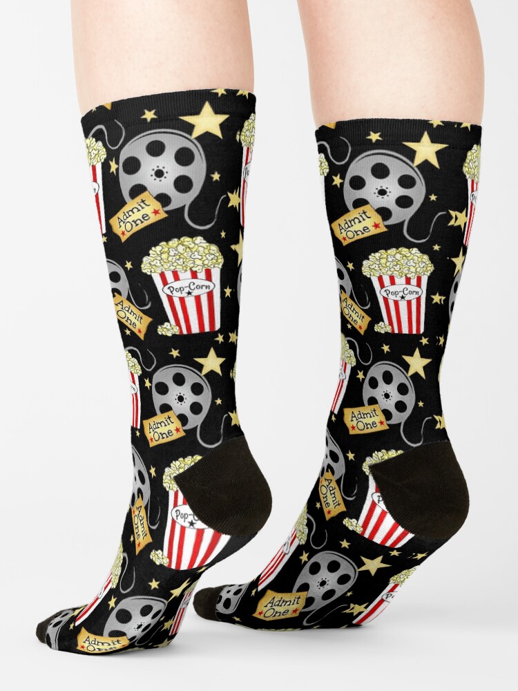 Alternate view of VIP Movie Night / Pop Corn Socks