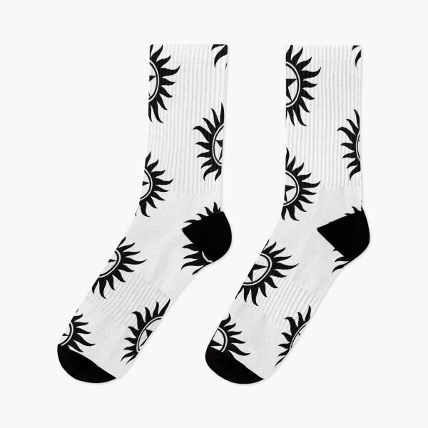 Item preview, Supernatural Anti-possession symbol tattoo style Solid White  designed and sold by Tiffany Johnson.