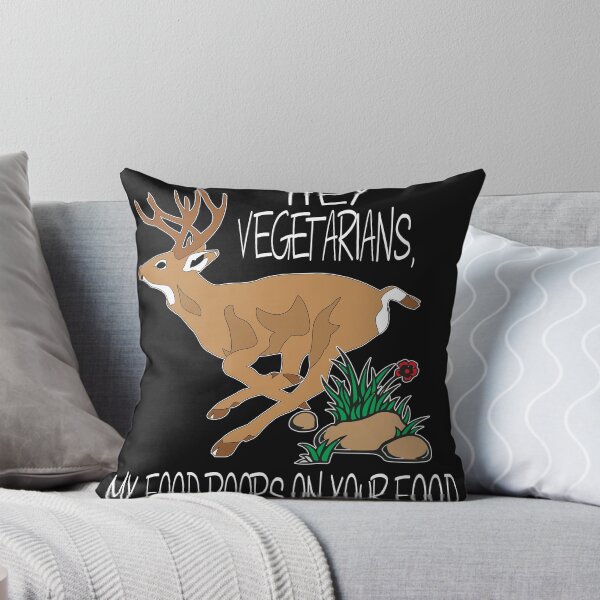 Item preview, Funny Anti-vegan My food poops on your food design designed and sold by sunnym79.