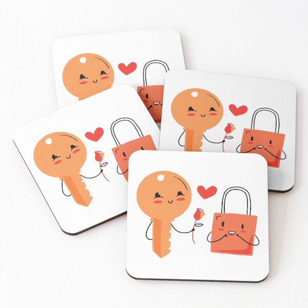 Item preview, Key and lock valentines day gift. designed and sold by emphatic.