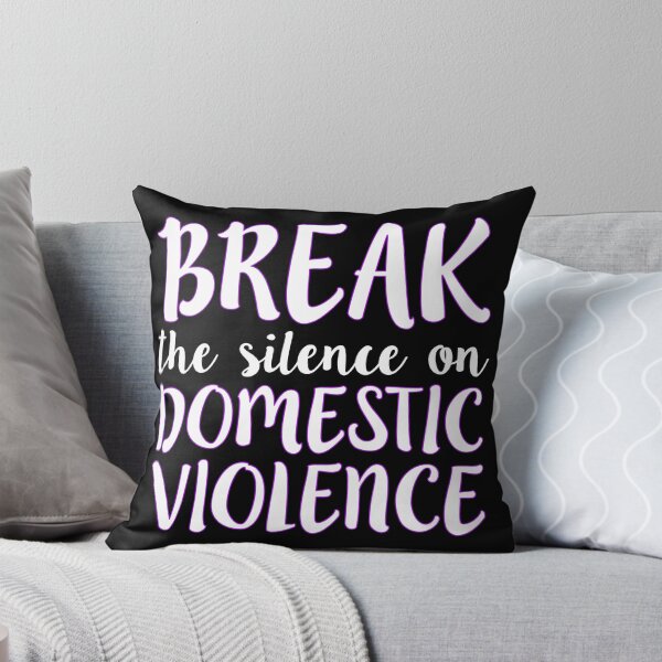Item preview, BREAK THE SILENCE ON DOMESTIC VIOLENCE Awareness product designed and sold by nikkidawn74.