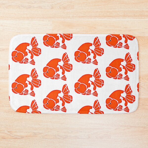 Item preview, Ranchu Red and White SVR Goldfish Logo designed and sold by Nosnah.