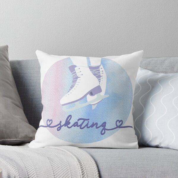 Item preview, I love Ice Skating in Aesthetic Pastel watercolors designed and sold by The-Goods.