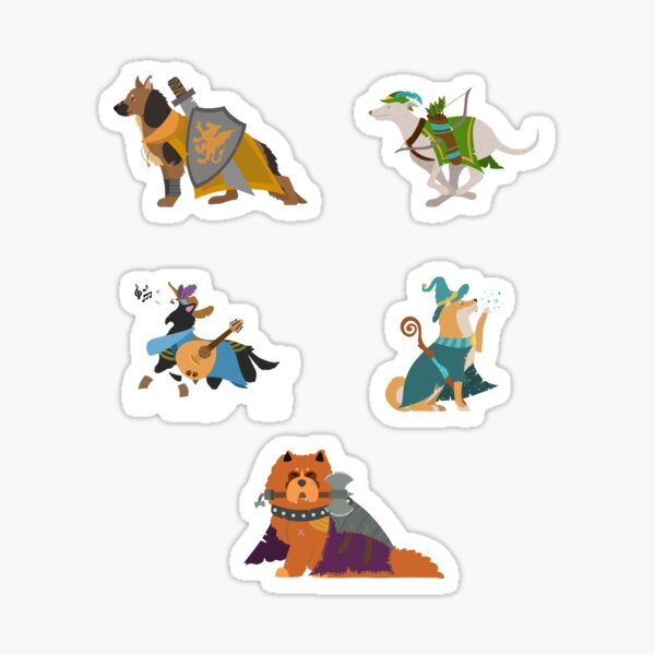 Item preview, Dungeons And Doggos designed and sold by ExtraSolar.