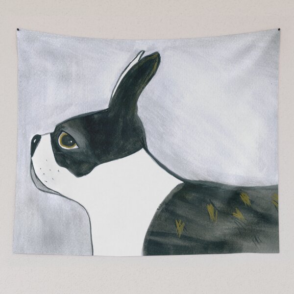 Aperçu de l'œuvre Boston Terrier "Donnez-moi les biscuits" créée et vendue par MrsDewey.