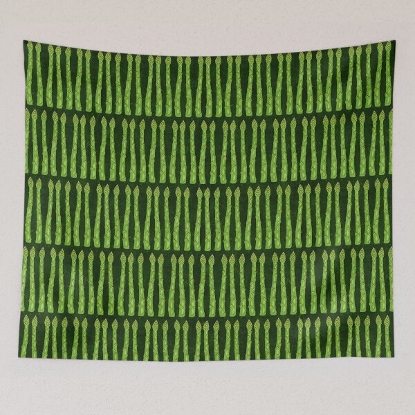 Item preview, Asparagus - dark green - vegetables designed and sold by littlearrow.