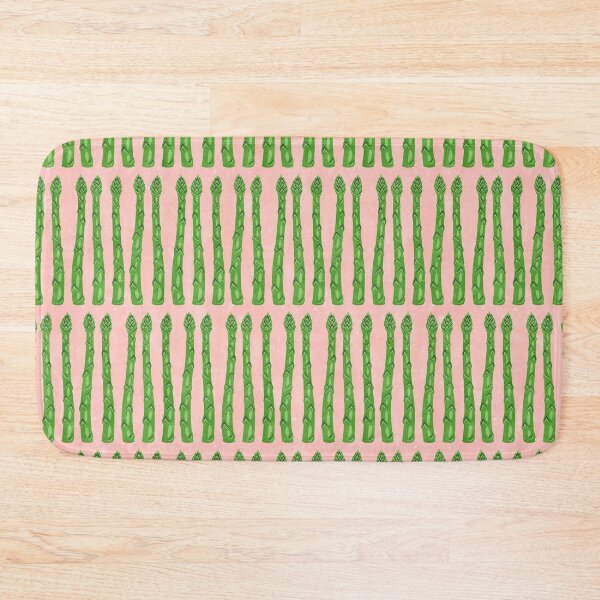 Item preview, Asparagus - pink - vegetables designed and sold by littlearrow.