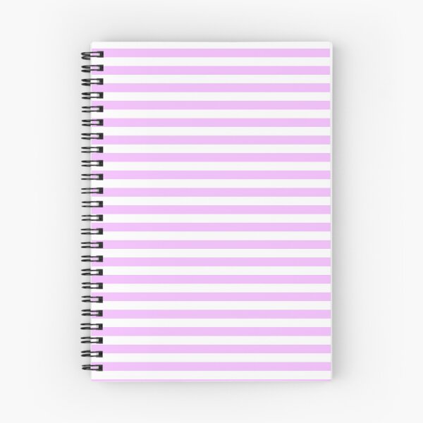 Item preview, Electric Lavender Pink and White Horizontal Stripes designed and sold by ColorPatterns.