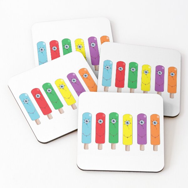 Item preview, Popsicles of the Rainbow designed and sold by zenferren.