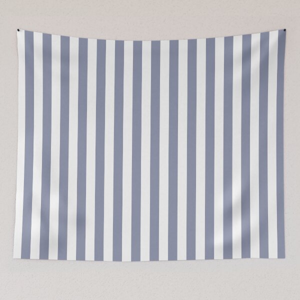 Item preview, Cool Gray and White Vertical Stripes designed and sold by ColorPatterns.
