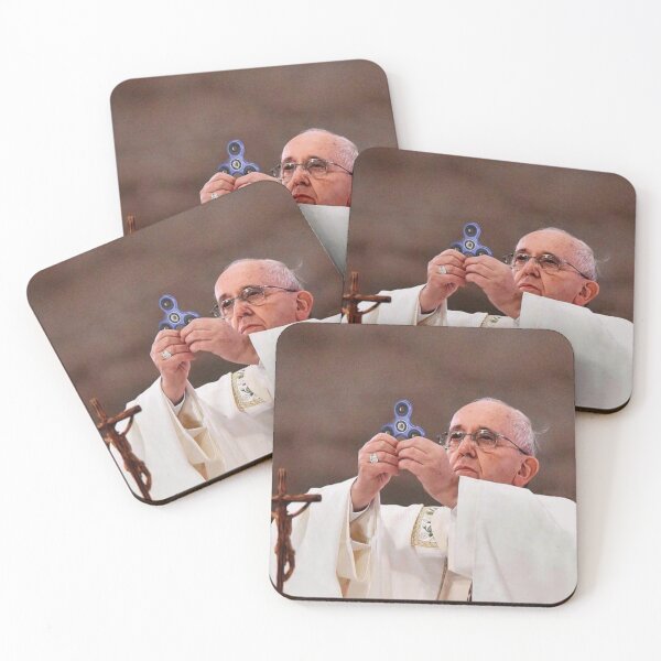 Item preview, Fidget Spinner Pope designed and sold by one-broke-kid.