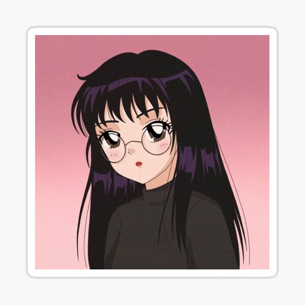 Anime Girl Lofi Aesthetic Retro 90s Japanese Waifu Kawaii, an art print by  Andy Kah - INPRNT