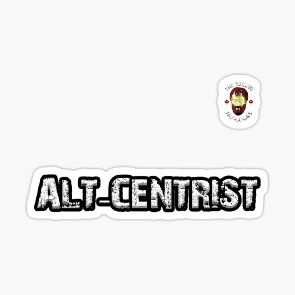 Alt-Centrist Sticker Sticker
