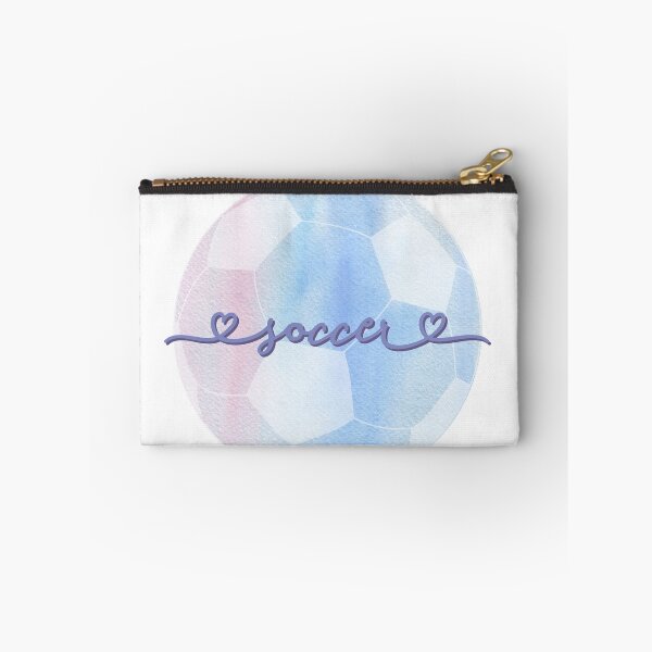 Aperçu de l'œuvre J'adore le football dans des aquarelles pastel esthétiques créée et vendue par The-Goods.