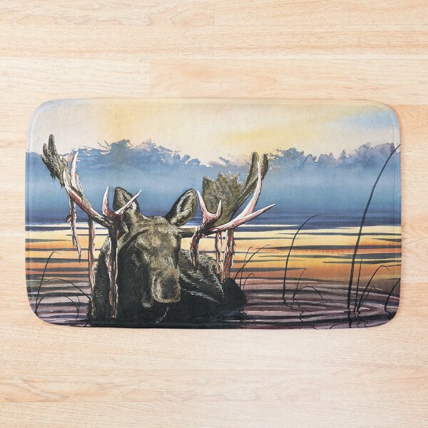 Item preview, Lake Snoozin' Moose designed and sold by Disneydad2022.