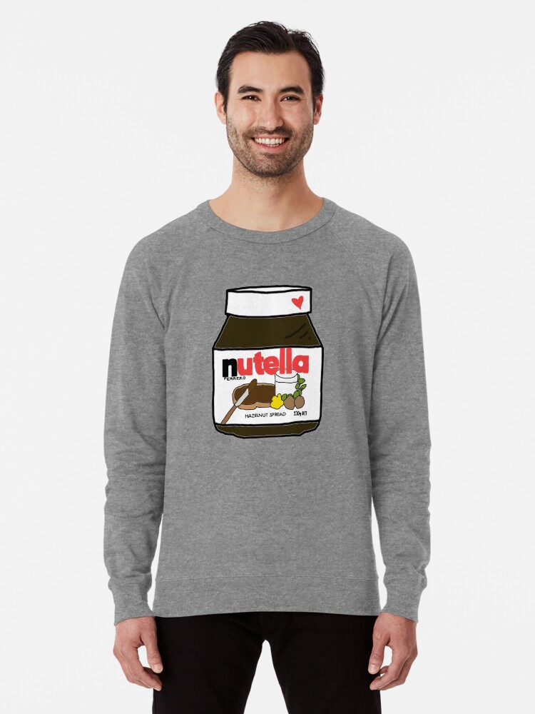 Eigenlijk Berouw kruising Nutella" Lightweight Sweatshirt for Sale by annajudith | Redbubble