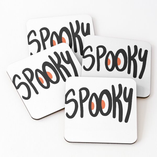 Item preview, Spooky black and white orange halloween eyeballs designed and sold by ljb5440.