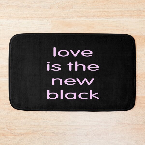 Item preview, Love Is the New Black designed and sold by SerpentSkyArts.