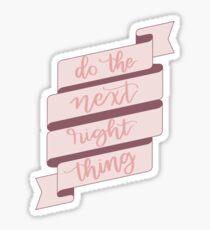 Do The Right Thing Stickers | Redbubble