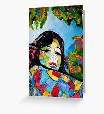 RETRATO Greeting Card